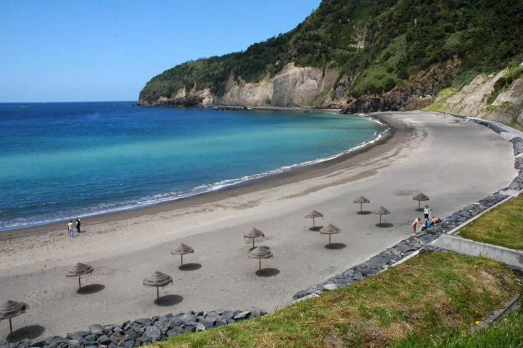 Apartamento Vista Do Mar B Ribeira Quente エクステリア 写真